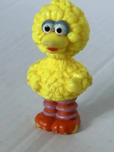 BIG BIRD original figure Sesame Street Jim Henson Productions 3” PVC Vintage - Picture 1 of 6
