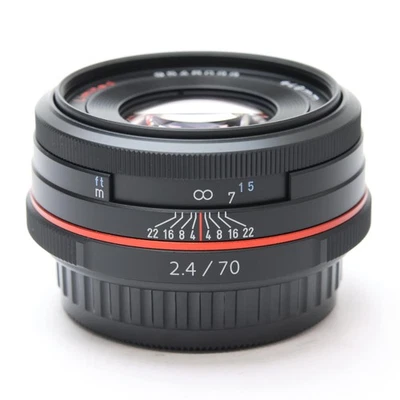 Pentax HD DA 70mm F/2.4 Limited Black (APS-C / K mount) -Near Mint- #160 - Image 1 of 4