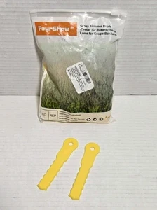 FourShow Grass Trimmer Blades For Weed Warrior 30 Pc Ct - Picture 1 of 2