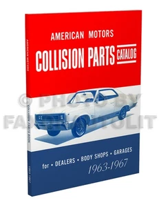 Catalogo Parti Carrozzeria AMC Rambler 1963 1964 1965 1966 1967 American Motors - Foto 1 di 7