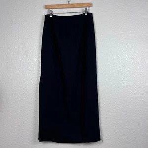 Vtg Anne Klein Womens Straight Skirt Medium 100% Wool Midi Made in USA Classic - Picture 1 of 7