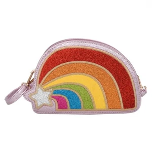 Bolso Cuadrado Pequeño Arco Iris Personalidad Literaria Wil1522 - Imagen 1 de 7