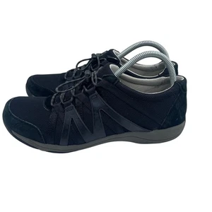 Dansko Henriette schwarz Leder Schuhe Sneaker Komfort Pflege Damen 40 10 10,5 - Bild 1 von 8