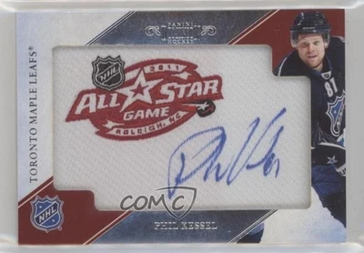 2010-11 Dominion NHL All-Star Manufactured Signatures /15 Phil Kessel Patch Auto - Image 1 of 2