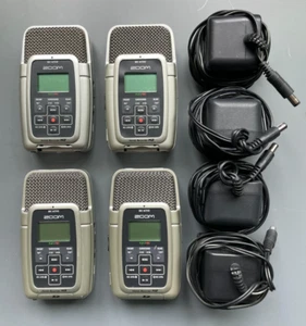 ZOOM Handy Recorder H2 Handheld Digital Recorder 4X kit w/ DC Cords + Case - Picture 1 of 7