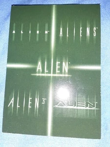 Alien Legacy Aliens Alien 3 Alien Resurrection movie 1998 Inkworks promo card P2 - Picture 1 of 1