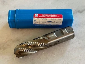 NEW NIAGARA CUTTER 1" 5FL SE BALLNOSE HSCO COBALT ROUGHING BALL END MILL, #70326 - Picture 1 of 1