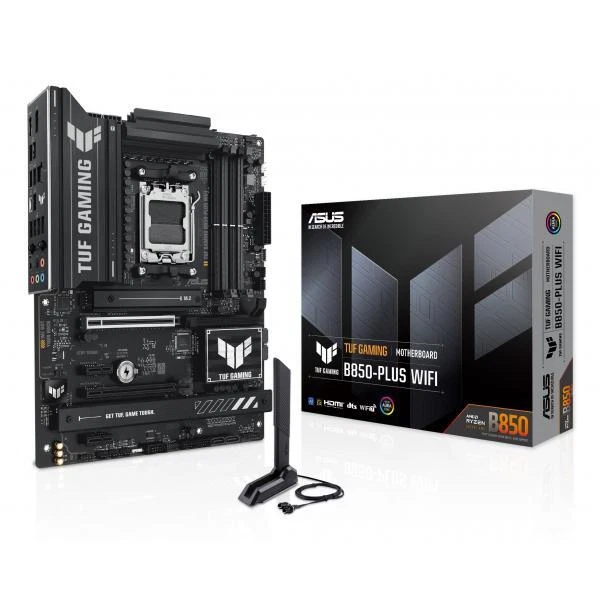 ASUS TUF GAMING B850-PLUS WIFI AMD ATX motherboard 14 2 1 80A Dr