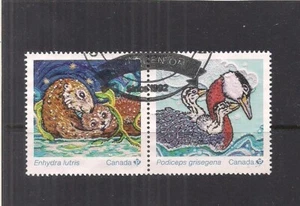 Canada #3378a-b used set 2023 from souvenir sheet - Picture 1 of 1