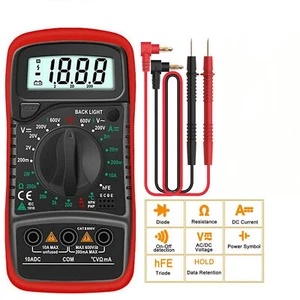 Multimeter Digital Messgeräte AC DC LCD Strommesser Voltmeter Amperemeter TT - Bild 1 von 24