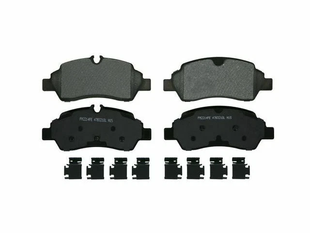 Conjunto de pastilhas de freio de fricção desempenho traseiro compatível com Ford Transit-150 2015-2017 72WYBW - Imagem 1 de 1