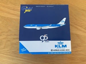 KLM AIRLINES Airbus A330-200 Diecast Modelo 1:400 Gemini Jets GJKLM1466 95 AÑOS - Imagen 1 de 11