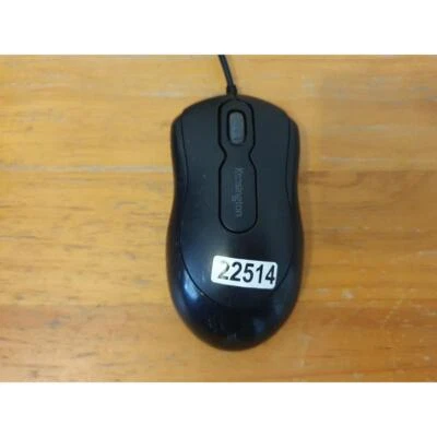 Kensington M01215 Optical Mouse Black Wired USB 3-Buttons Scroll Wheel 1000 DPI - Image 1 of 4