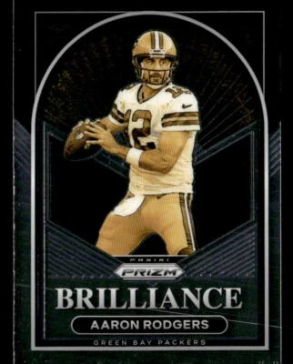 Aaron Rodgers 2022 Panini Prizm Brilliance Card #B-6 Green Bay Packers - Image 1 of 2