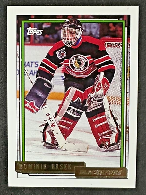 Dominik Hasek 1992-93 Topps Gold #136 Foto 1 de 4