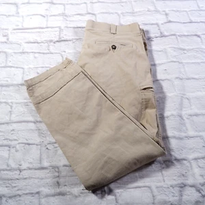 Pantalones chinos Lee Extreme Motion calce recto beige frente plano algodón para hombre 36x28 - Imagen 1 de 9