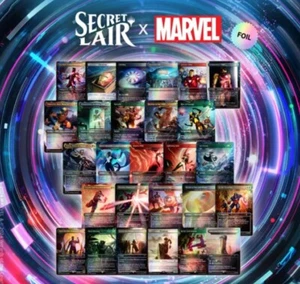 MTG Secret Lair Marvel Superdrop Astonishing FOIL Bundle - Brand New Sealed - Picture 1 of 4