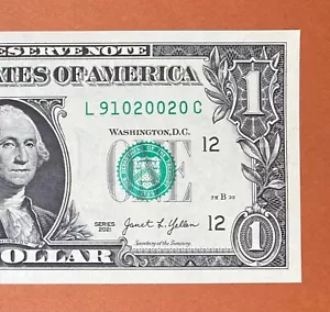 September 10, 2002 (L 91020020 C) Birthday Note $1 One Dollar Bill (9/10/ 2002_) - Picture 1 of 3
