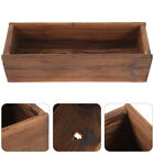 Wooden Flower Pot Square Planters Containers Outdoor Wedding Vases