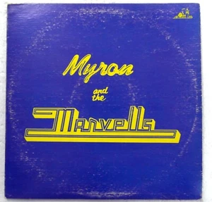 MYRON And The Marvells AUTOGRAPHED LP Doowop Mc 59 - Picture 1 of 2