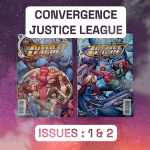 Convergence Justice League Issues #1 & 2 (June - July 2015) : DC Comics - Picture 1 of 4