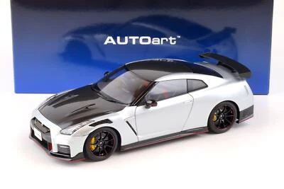 1:18 AUTOart Nissan GT-R (R35) Nismo Edizione Speciale 2022 Metallico Argento - Immagine 1 di 4