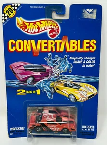 Hot Wheels 1990 - Wreckers Shift Kicker #3941 - Convertables Series New VTG 1:64 - Picture 1 of 10
