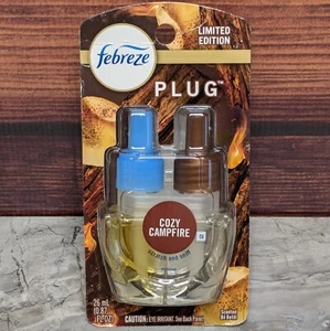 Single Febreze Plug in COZY CAMPFIRE Limited Edition Duftöl Nachfüllpack 0,87oz - Bild 1 von 7