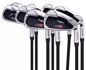 Majek K6 Petite Women's (5'-5'3") Iron Set (4-SW) Right Hand Lady "L" Flex Clubs - Picture 1 of 9