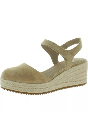 $200 Eileen Fisher Nessa Espadrilles желтовато-коричневый замшевые туфли женщин Sz 9 - Изображение 1 из 4