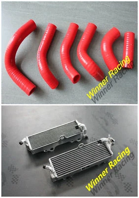 ALUMINUM RADIATOR&SILICONE HOSE HUSQVARNA TC250 TE250 TE450/510 TC450/510 03-09 - Image 1 of 4