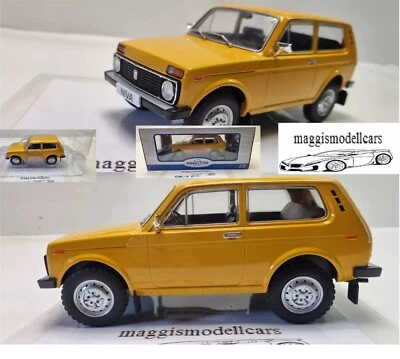 Lada Niva 1600 Bj 1977 Modellauto aus Sammlung Maßstab 1:18 MCG mit OVP - Bild 1 von 4
