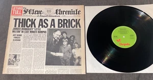Chrysalis 6307 502 (CHR-1003) ed1 Jethro Tull: Thick As a Brick. NEWSPAPER, NM - Picture 1 of 9