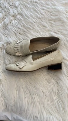 Mocasines para mujer Te Casan crema talla 41 edición limitada 100 NY excelente estado Foto 1 de 4