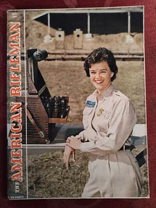 Rare AMERICAN RIFLEMAN May 1964 Women Pistol Champion Lt Gail N Liberty USAF - Picture 1 of 2