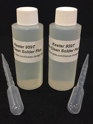 5oz / 147.87ml KESTER 959T NO CLEAN LIQUID FLUX FOR REFLOW REWORK SOLDERING