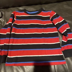 BOYS TOUGHSKINS MULTI COLORED THERMAL SHIRT SIZE 4 - Picture 1 of 3
