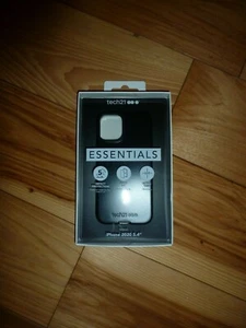 BNIP Tech21 Essentials iPhone 2020 5.4 inch Black Case - Picture 1 of 2