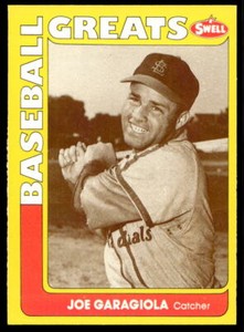 1991 Swell Baseball Greats 31 Joe Garagiola   St. Louis Cardinals  Baseball Card