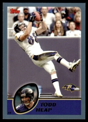 2003 Topps #125 Todd Heap - Baltimore Ravens - Image 1 of 2
