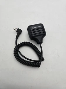 Motorola HMN9725D Microphone Mic Speaker Fits P110 GP300 GTX 2-Pin - Picture 1 of 6