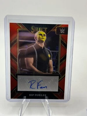2023 WWE - Select - Auto - Signature Selections - Red /60 - #88 Rip Fowler No 13 - Image 1 of 2