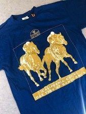 New Vintage California Cup Vi Oak Tree Santa Anita Camiseta Corrida De Cavalos Grande G