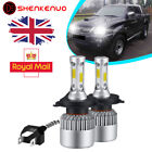 FOR Mitsubishi L 200 2.5 - H4 Single Headlight LED Kit Bulbs Xenon PURE WHITE S2