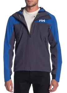 Helly Hansen Odin Hessdale Softshell Jacket Blue/Grey Size Small - Picture 1 of 12