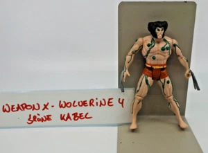 Wolverine 4 - Weapon X - Grüne Kabel Variation - X-Men Action Figur- Marvel 1992 - Picture 1 of 7