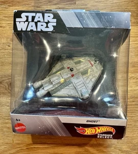 Hot Wheels Star Wars Starships Select Premium Die-Cast GHOST Vehicle #21 - Picture 1 of 2