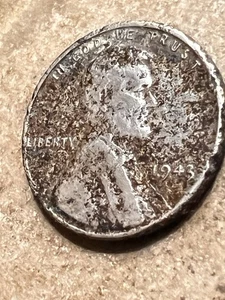1943-p Lincoln Steel Wheat 1C. Filled Die Error,Die Cap Erro,Rare! - Picture 1 of 8