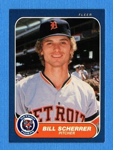 1986 Fleer #237 Bill Scherrer Detroit Tigers - Picture 1 of 1