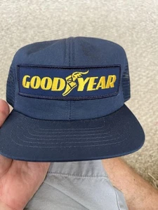Vintage SWINGSTER Goodyear Belts & Hose Patch Hat SnapBack Cap Good Snaps - Picture 1 of 8